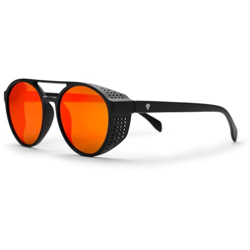 CHPO Rickard Sonnenbrille Black/red Mirror Polarized CHPO Rickard Sonnenbrille Black/red Mirror Polarized von CHPO