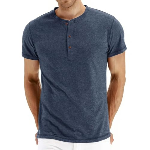 CHQS T Shirt Herren Fashion Design Slim Fit T-Shirts Männliche Tops T-Shirts Kurzarm T-Shirt Für Männer-n-us XL von CHQS