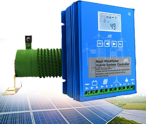 CHRISK 48v,9000W Regler für erneuerbare Energien Universal für netzunabhängige Wind-Solar-Hybridsysteme Hybrid-Laderegler von CHRISK