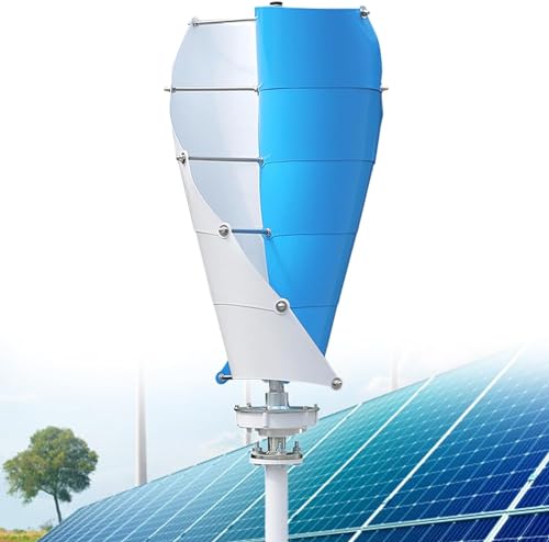CHRISK 8000w vertikaler Windturbinengenerator Wechselstrom-Windkraftgenerator-Kit mit Controller Low Speed Starting für die Straßenbeleuchtung zu Hause,12v von CHRISK
