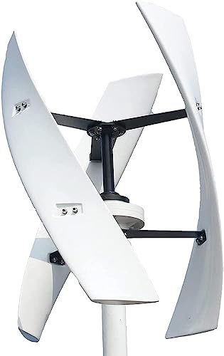 CHRISK Geräuscharmer 12000-W-Windturbinengenerator mit vertikaler Achse, 3 Blätter mit MPPT-Controller 12V-220V für Boote, Pavillons, Kabinen,12v von CHRISK