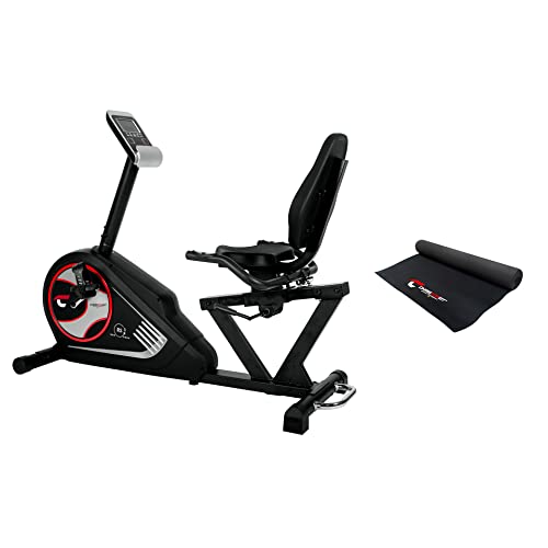 Christopeit Sport Sitz-Ergometer Heimtrainer RS 3 inkl. Bodenschutzmatte - 24-Stufig, bis 150kg Gewicht - 10 Magnet-Bremssystem von CHRISTOPEIT SPORT GERMANY