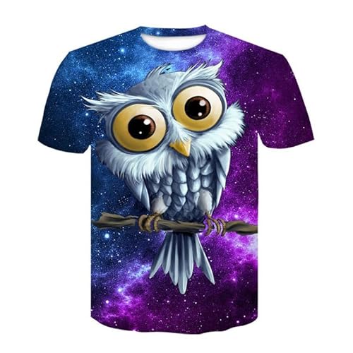 CHSLO Herren 3D Druck T-Shirt Sommer Ziel Dartscheibe Buntes Unisex 3D Bedrucktes T-Shirt Lockerer Frühling Rundhals Herren Kurzarm Stretch Halbarm Sport Top Übergröße von CHSLO