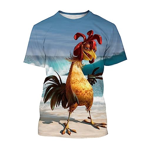 CHSLO Herren T-Shirts 3D Druck Sommer Lustige Huhn Grafik T-Shirt 3D Gedruckt Männer Frauen Casual Mode Stil Übergroßen Tops Tees Kurzarm Kleidung Jungen CHSLO Herren T-Shirts 3D Druck Sommer Lustige Huhn Grafik T-Shirt 3D Gedruckt Männer Frauen Casual Mode Stil Übergroßen Tops Tees Kurzarm Kleidung Jungen von CHSLO