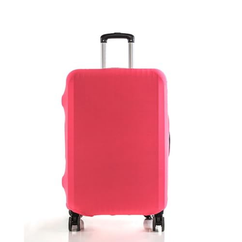 CHUANGOU Suitcase Protective Cover, Travel Suitcase Protective Cover, Elastic Suitcase Cover, Luggage Cover, Protective Cover(Rosa,M,22-24 Zoll) von CHUANGOU