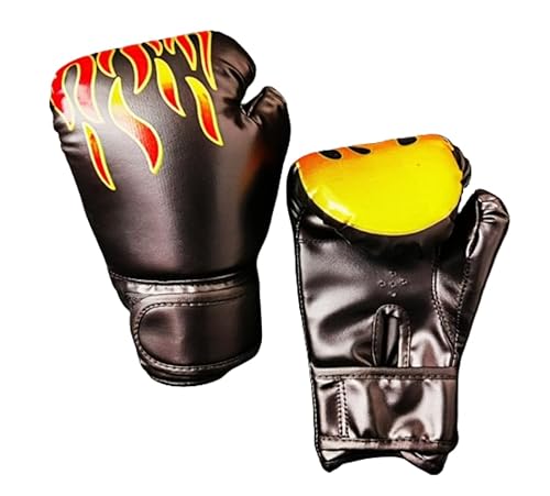 Kickboxhandschuhe，Sparring Handschuhe，für Kampfsport, Sparring, Muay Thai, Boxen.（schwarz） von CHUANGOU