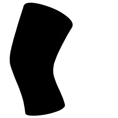 CHUBARIY 1 Pcs Dünne Elastizität Knie Pads Knie Protector Unterstützung Relief Verhindern Arthritis Sport Knie Schutz Pads Knee Braces(Color:Black,Size:S) von CHUBARIY