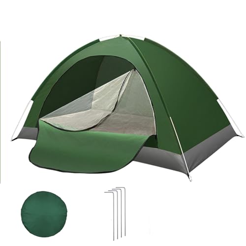 Camping Zelt, Pop up Zelt für 2-3 Personen, Ultraleicht Kuppelzelt, Familienzelt, Wasserdicht Winddicht Campingzelt Wurfzelt, für Trekking, Camping, Outdoor von CHYASPNG