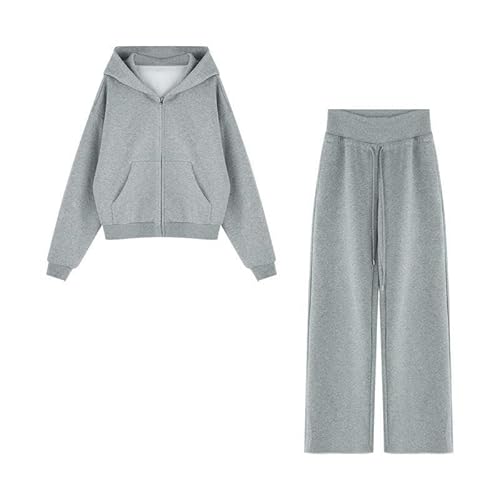 CHYDDU Sweatshirt Set Grundlegend-Silber-S von CHYDDU