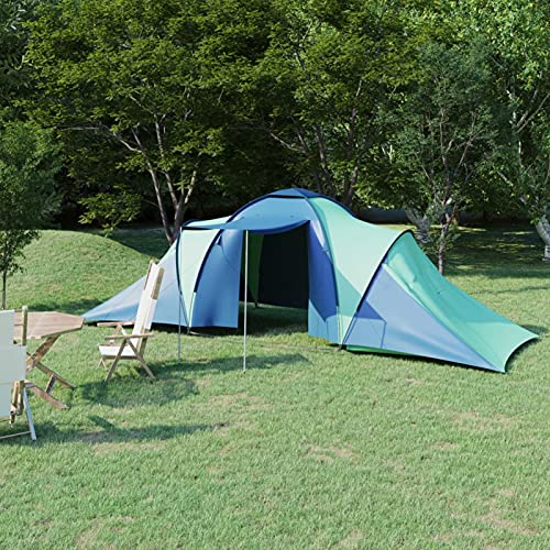 Campingzelt 6 Personen, CIADAZ Caming Zelt, Camping Tents, Camping-Zelt, Blau und Grün von CIADAZ