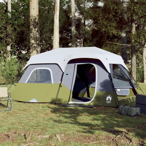 Campingzelt mit Hellgrün 441x288x217 cm, CIADAZ Caming Zelt, Camping Markise Zelt, Camping Tents, Camping-Zelt - 94310 von CIADAZ