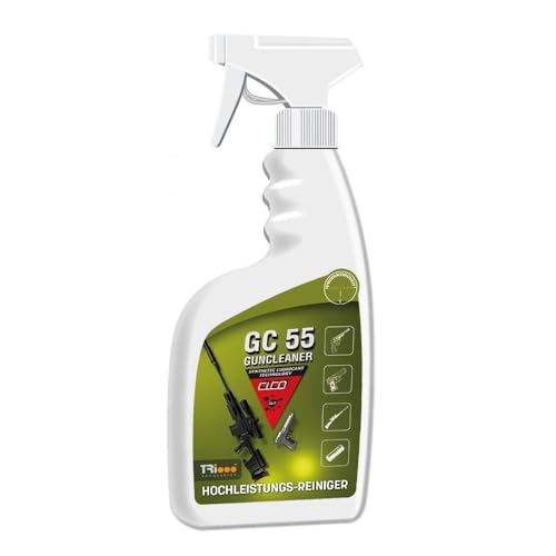 CICO Guncleaner GC 55 - Hochleistungs Reiniger für Kurz- und Langwaffen 500ml - Waffenreiniger Wartung Öl - biologisch abbaubar und geruchsneutral CICO Guncleaner GC 55 - Hochleistungs Reiniger für Kurz- und Langwaffen 500ml - Waffenreiniger Wartung Öl - biologisch abbaubar und geruchsneutral von CICO