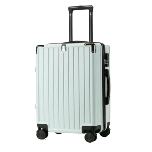 CIHNA Koffer Herren- und Damenkoffer mit Aluminiumrahmen, Trolley-Koffer, Bordkoffer, leiser Universalkoffer mit Passwortbox von CIHNA