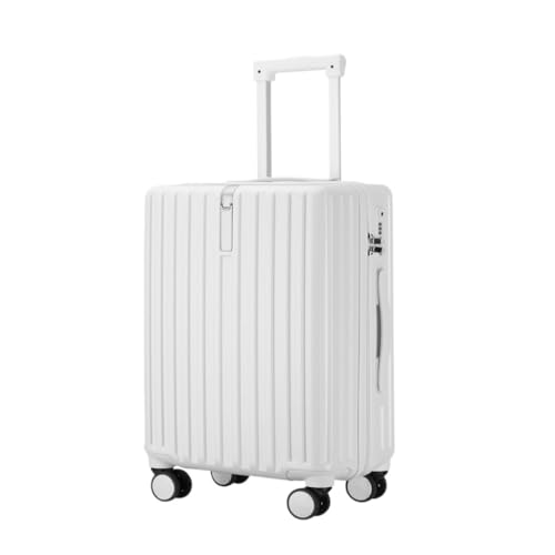 CIHNA Koffer Herren- und Damenkoffer mit Aluminiumrahmen, Trolley-Koffer, Bordkoffer, leiser Universalkoffer mit Passwortbox von CIHNA