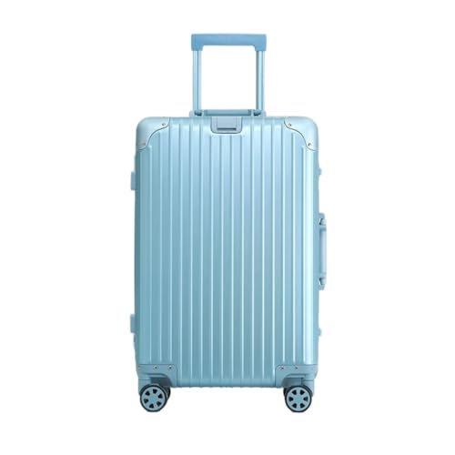 CIHNA Koffer Trolley aus Aluminium-Magnesium-Legierung Metallkoffer Universal-Rollkoffer 24-Zoll-Koffer Koffer von CIHNA