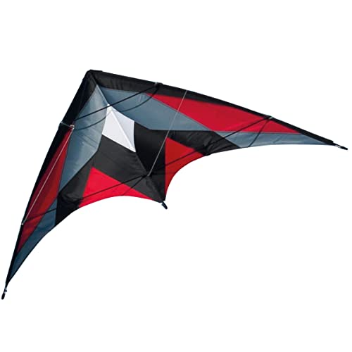 CIM Lenkdrachen - Katana Red Musthave - Kite für leichten bis kräftigen Wind - Abmessung: 170x90cm - inkl. Steuerleinen auf Rollen von CIM