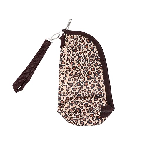 CIMAXIC Tragbare wasserdichte Babyflasche Tasche Isolierte Aufbewahrungstasche Für Babynahrung Und Milch Perfekt Für Reisen Leopard Muster Oxford Stoff Leicht Und Langlebig von CIMAXIC