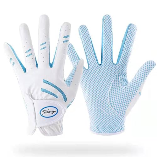 CINGHI LUSSO Junior Golfhandschuh Blau Kinder Golf Handschuhe Jungen Linke Hand Leder Jugend Golfhandschuh Elastischer Stoff Golfhandschuhe Herren Linkshänder Golfer M - Ein Paar CINGHI LUSSO Junior Golfhandschuh Blau Kinder Golf Handschuhe Jungen Linke Hand Leder Jugend Golfhandschuh Elastischer Stoff Golfhandschuhe Herren Linkshänder Golfer M - Ein Paar von CINGHI LUSSO