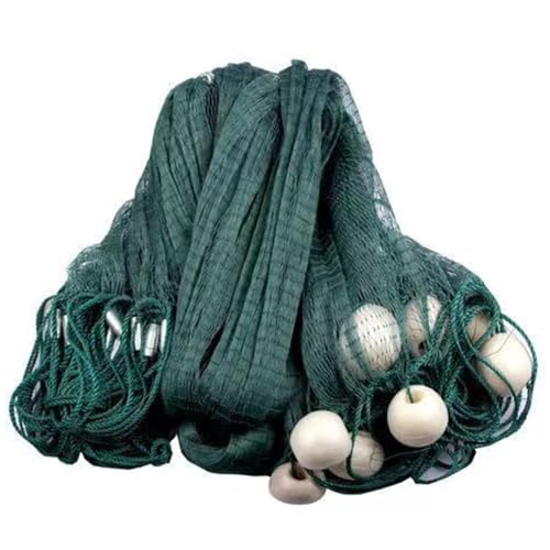 Fischernetz 2 x 5 m/ 2 x 10 m/ 2 x 15 m Angelnetz mit Sinker und Schwimmer Zugnetz für Flüsse, Seen und Flache Meere (2 x 15 m) Fischernetz 2 x 5 m/ 2 x 10 m/ 2 x 15 m Angelnetz mit Sinker und Schwimmer Zugnetz für Flüsse, Seen und Flache Meere (2 x 15 m) von CINGHI LUSSO
