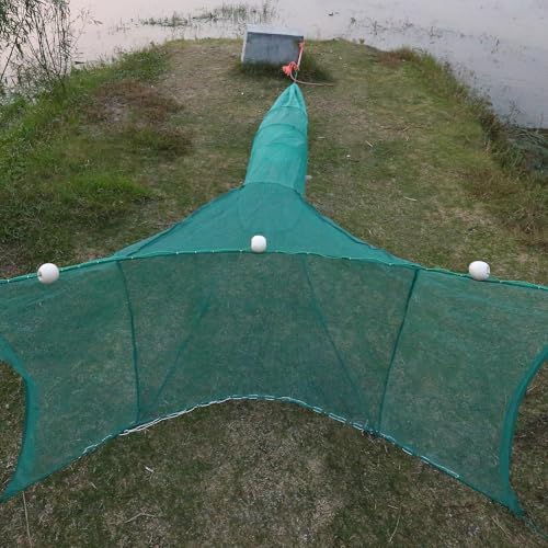 Fischfalle Köderfischreuse Krebsfalle Reusen für Fischfang Faltbare Krabbenfalle mit Schwimmer und Ketten Geeignet für Fischerei, Garnelen, Krabben (4 * 1 * 3.0 m) Fischfalle Köderfischreuse Krebsfalle Reusen für Fischfang Faltbare Krabbenfalle mit Schwimmer und Ketten Geeignet für Fischerei, Garnelen, Krabben (4 * 1 * 3.0 m) von CINGHI LUSSO
