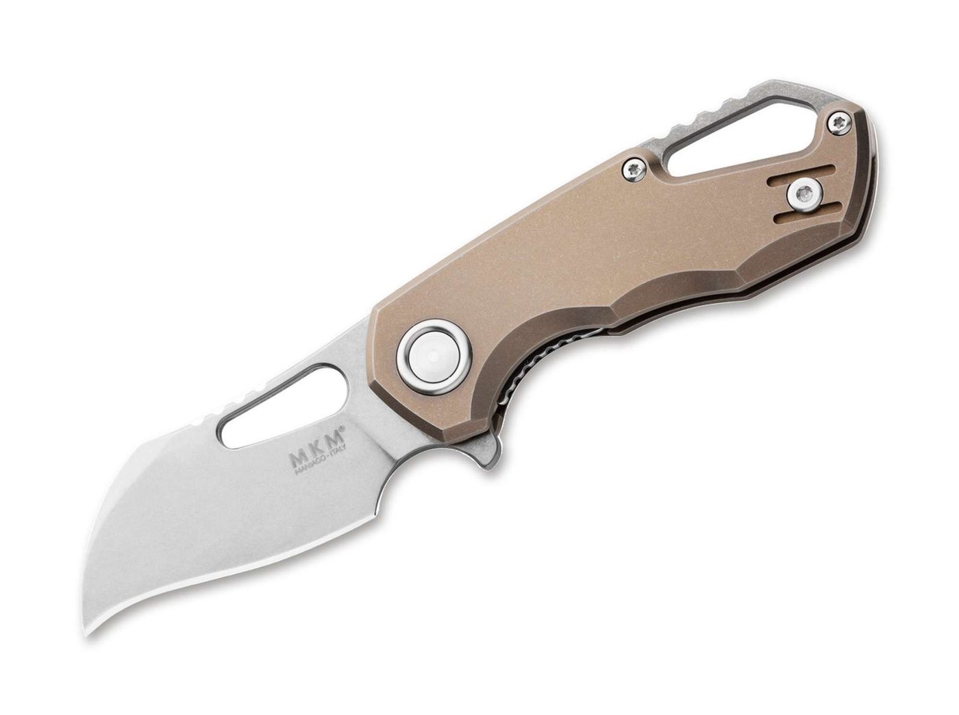CIVIVI Taschenmesser MKM Isonzo M390 Hawkbill Titanium Bronze CIVIVI Taschenmesser MKM Isonzo M390 Hawkbill Titanium Bronze von CIVIVI