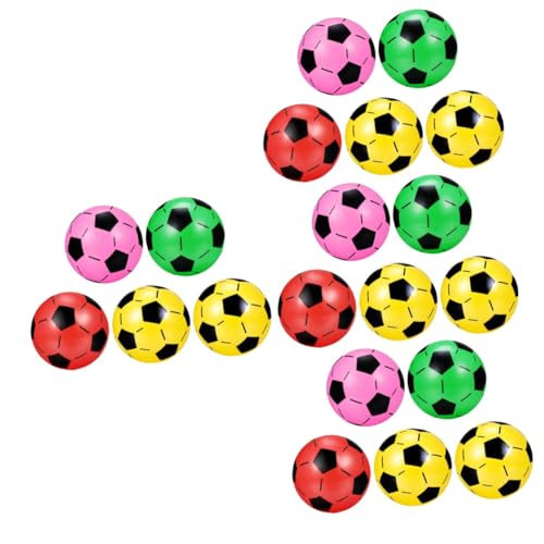 CIYODO 20 STK aufblasbarer Ball Fußball-Partygeschenke aufblasbares Fußballfeld Fußball im Freien Kinderspielzeug Spielzeug für Kinder Fußballspielzeug Aufblasbarer Fußball Plastik von CIYODO