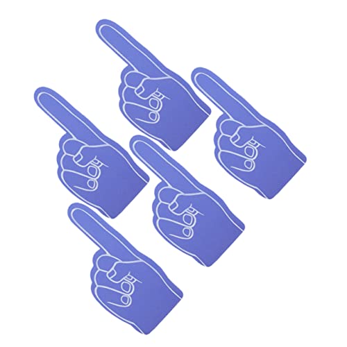 CIYODO 5 Stück Jubelklöppel Sport Fan Finger Requisite Cheerleading Geschenke Für Mädchen Kinderspielzeug Geräuschemacher Für Fußballspiele Cheerleading Hand Cheerleading von CIYODO