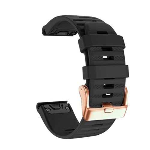 CJPXWCLC 20 22 26 mm Silikon-Uhrenarmband für Fenix ​​7 7X 6 6X Pro 5 5X Plus Schnellverschluss-Armband für Fenix ​​7s 6s 5s Correa von CJPXWCLC