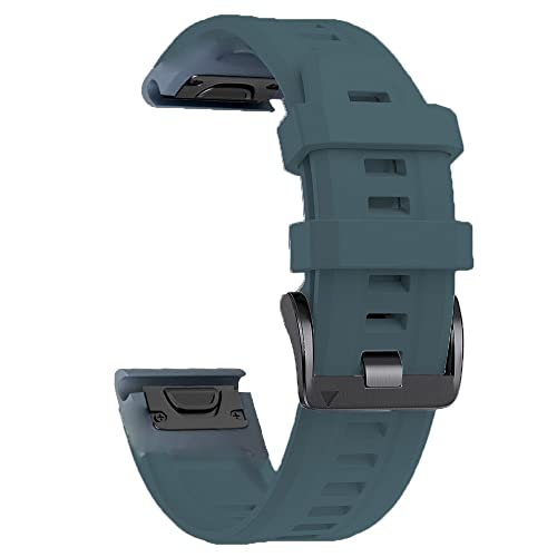 CJPXWCLC 20 mm Silikon-Schnellverschluss-Armband für Fenix ​​6 6S Pro 5 5S Plus Descent Mk2S D2 Uhr Easyfit Armband Correa von CJPXWCLC