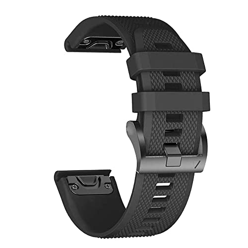 CJPXWCLC 22 26mm Leder Silikon Sport Armband Armband Für Fenix ​​6 6X Pro 7 7X 5X 5 Plus 3HR 935 Smart Uhr Quick Release Correa von CJPXWCLC