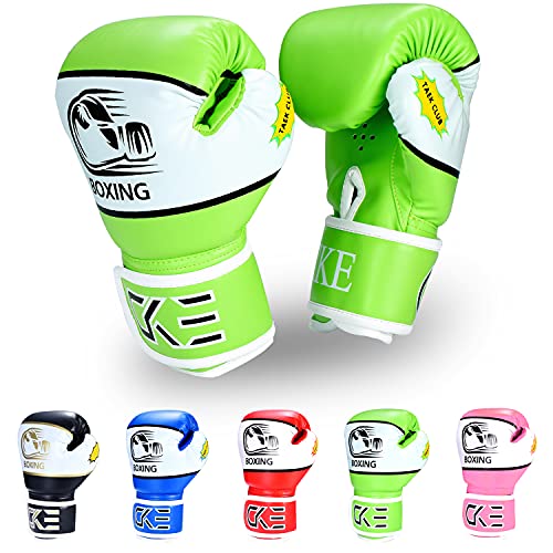CKE Kinder Boxhandschuhe für Kinder 5-12 Jahre Jungen Mädchen,Boxhandschuhe Kinder Trainingshandschuhe Boxing Gloves für Kids Boxsack Kickboxing für Muay Thai Boxhandschuhe(Grün) CKE Kinder Boxhandschuhe für Kinder 5-12 Jahre Jungen Mädchen,Boxhandschuhe Kinder Trainingshandschuhe Boxing Gloves für Kids Boxsack Kickboxing für Muay Thai Boxhandschuhe(Grün) von CKE