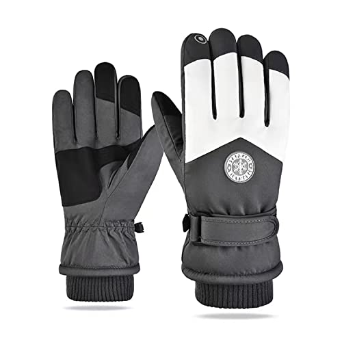 CLAPE Winter Warme Wasserdicht Skihandschuhe Outdoor Touchscreen Gloves Winterhandschuhe Herren Anti-Rutsch Fahrradhandschuhe Damen von CLAPE