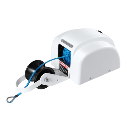 CLEADONG Elektrische Ankerwinde, 12V Salzwasser-Boot-Anker-Windglas-Set, Robuste Abschleppwinden für Angelboot, Ponton, Boot CLEADONG Elektrische Ankerwinde, 12V Salzwasser-Boot-Anker-Windglas-Set, Robuste Abschleppwinden für Angelboot, Ponton, Boot von CLEADONG