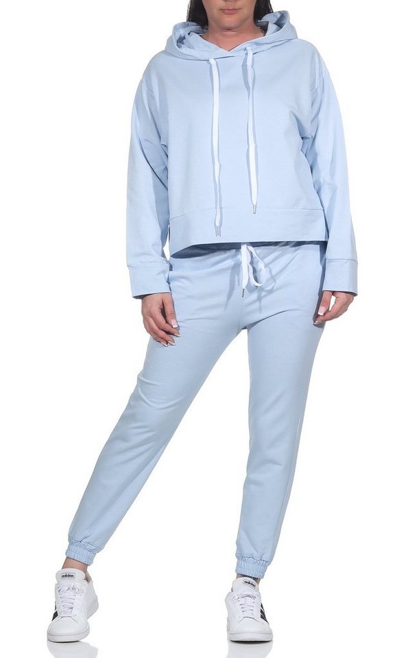 CLEO STYLE Jogginganzug Damen Jogginganzug 83991 Hellblau CLEO STYLE Jogginganzug Damen Jogginganzug 83991 Hellblau von CLEO STYLE
