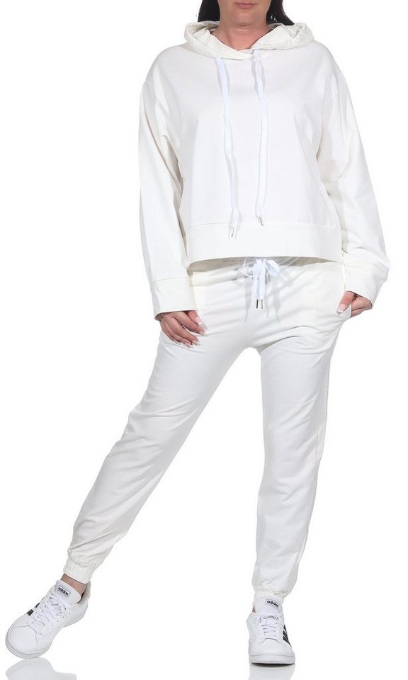 CLEO STYLE Jogginganzug Damen Jogginganzug 83991 Weiß CLEO STYLE Jogginganzug Damen Jogginganzug 83991 Weiß von CLEO STYLE