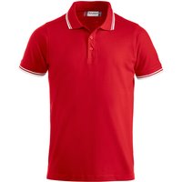 CLIQUE Amarillo Piqué Poloshirt Herren 35 - rot 3XL CLIQUE Amarillo Piqué Poloshirt Herren 35 - rot 3XL von CLIQUE