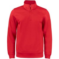 CLIQUE Basic Active 1/2-Zip Sweatshirt Kinder 35 - rot 120 cm von CLIQUE