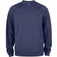 CLIQUE Basic Active Roundneck Sweatshirt 580 - dunkelblau S von CLIQUE
