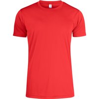 CLIQUE Basic Active Sportshirt Kinder 35 - rot 160 cm von CLIQUE