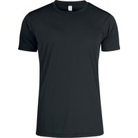 CLIQUE Basic Active Sportshirt Kinder 99 - schwarz 160 cm von CLIQUE