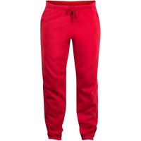 CLIQUE Basic Jogginghose Kinder 35 - rot 120 cm von CLIQUE