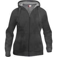 CLIQUE Basic Kapuzenjacke Damen 955 - anthrazit meliert L CLIQUE Basic Kapuzenjacke Damen 955 - anthrazit meliert L von CLIQUE
