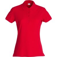 CLIQUE Basic Poloshirt Damen 35 - rot XL von CLIQUE