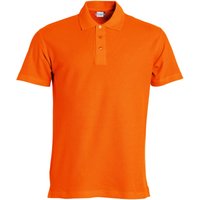 CLIQUE Basic Poloshirt Herren 18 - blutorange L von CLIQUE