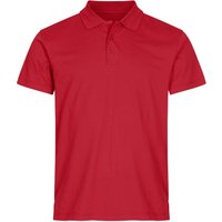 CLIQUE Basic Poloshirt Herren 35 - rot XL von CLIQUE