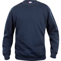 CLIQUE Basic Roundneck Sweatshirt 580 - dunkelblau M von CLIQUE