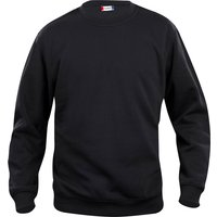 CLIQUE Basic Roundneck Sweatshirt 99 - schwarz XL von CLIQUE