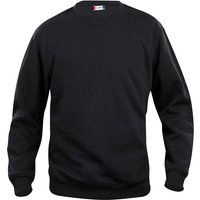 CLIQUE Basic Roundneck Sweatshirt Kinder 99 - schwarz 160 cm von CLIQUE