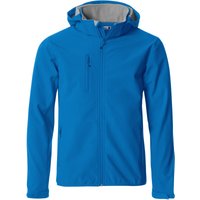 CLIQUE Basic Softshelljacke mit Kapuze Herren 55 - royalblau S von CLIQUE