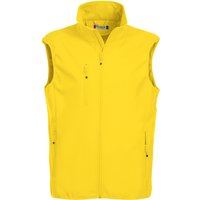 CLIQUE Basic Softshellweste Herren 10 - lemon XS von CLIQUE